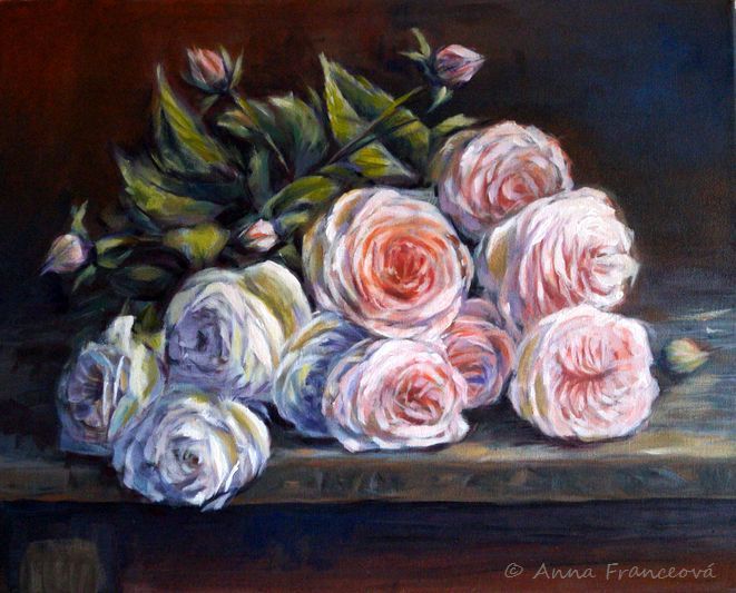 Roses on the table